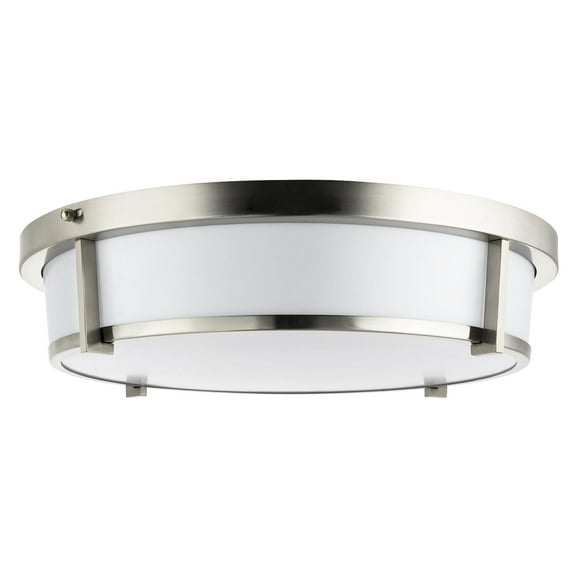 SUNLITE 20w Frosted LED Flush Mount Fixture - 3000K Warm WhiteWhite