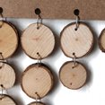 thumbnail image 3 of Cateissary Placa de tablero de cuenta regresiva rústica de madera, colgante Natural, arte de pared de ambiente cálido artístico, manualidades para boda, Decoración del hogar JM01090 Cateissary HA011602-04, 3 of 6