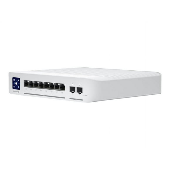 Ubiquiti UniFi Enterprise - Switch - L3 - managed - 8 x 10/100/1000/2.5G (PoE+) + 2 x 1 Gigabit / 10 Gigabit SFP+ (uplink) - Ordinateur de Bureau - PoE+ (120 W)