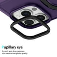 thumbnail image 4 of Dteck for iPhone 11 Pro Case with Invisible Built in Stand & Ring Holder,Military Grade Drop Protection Shockproof Hybrid Case for iPhone 11 Pro,Deep Purple, 4 of 8