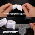thumbnail image 3 of Strong Fixation 10M White Double Sided Tape 10M Heavy Duty Translucent Mesh Waterproof Traceless Powerful Grid Carpet Adhesive, 3 of 5