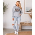 thumbnail image 4 of Touchdown Season Football Hoodie for Women and Teens Glitter Game Day, Gray Hoodie, XL, 4 of 8