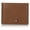 Tan, variant on Tommy Hilfiger Men's Leather Wallet – Slim Bifold with 6 Credit Card Pockets and Removable ID Window, British Brown, One Size