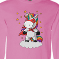 thumbnail image 4 of Inktastic Super Unicorn Long Sleeve T-Shirt, 4 of 5