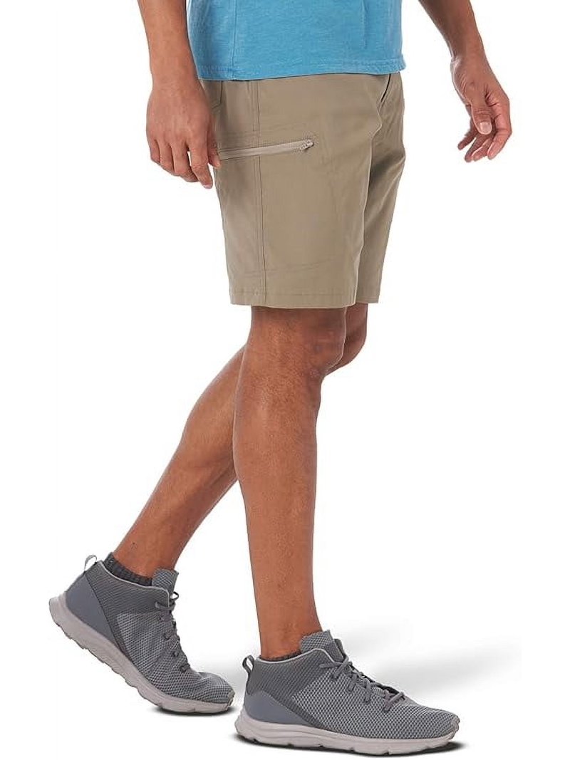 Men's Wrangler Authentics Comfort Waist Cargo Short In Fallen Rock P 679