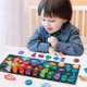 thumbnail image 2 of Bloques de construcción de madera Montessori para niños, Juego de pesca, juguete cognitivo con forma de número, tablero ocupado, juguetes educativos para niños, regalo, 2 of 3