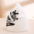 thumbnail image 4 of Jiibva Tree Frog Pattern Beanie Knitted Cap for Men & Women, Slouchy Skull Cap Embroidery Knitted Hat Cute Animal Cartoon Cap Outdoor Sports Warm Ski Hat, 4 of 7