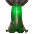 thumbnail image 3 of 5.5" Wide Green Tiffany Pond Lily Wall Sconce, 3 of 7