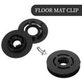 thumbnail image 5 of 4pcs Floor Mat Clips Automotive Carpet Clips Holder Clamps Plastic Retainer Clips, 5 of 5