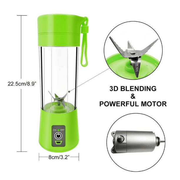 Portatil Recargable Usb Como Funciona La Licuadora Portatil