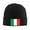 Black, variant on Italian Flag Beanie Hat Knit Hat Skull Cap for Men Women Winter Hat Black