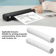 thumbnail image 3 of Thermal Printing Paper Rolls, 3 Layer Printer Paper 21 X 3cm Multifunctional Clear 2 Roll Replacement  for MT800 for Invoices, 3 of 7