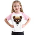 thumbnail image 4 of RXIRUCGD 2025 Vêtements d'Été pour Enfants Tout-Petits Garçons Filles Mode Mignon Col Rond Imprimé Manches Courtes Haut, 4 of 7