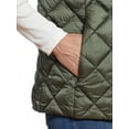 thumbnail image 5 of Martha Stewart Women’s Short Sleeve Packable Quilted Vest, 5 of 5