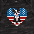 thumbnail image 4 of Inktastic Boston Terrier Dog US Flag July 4th Boys or Girls Baby Bodysuit, 4 of 5