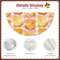 thumbnail image 3 of Fotbe Tasty Toasts Pattern Christmas Tree Skirt, Tree Skirts Plush Christmas Decorations, Christmas Tree Skirts Xmas Decorations Holiday Party Decor-36", 3 of 6