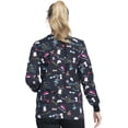 thumbnail image 3 of Dickies EDS Scrubs Jacket for Women Warm Up Snap Front DK301, 3 of 7