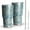 Blue Pioneer Flower, variant on 30oz Multicolor Chevron Pattern Tumblers Stainless Steel Tumbler with Lid and Straw,Vacuum Insulated Double Wall Travel Tumbler Cups Mug with Cleaning Brush for Coffee,Tea
