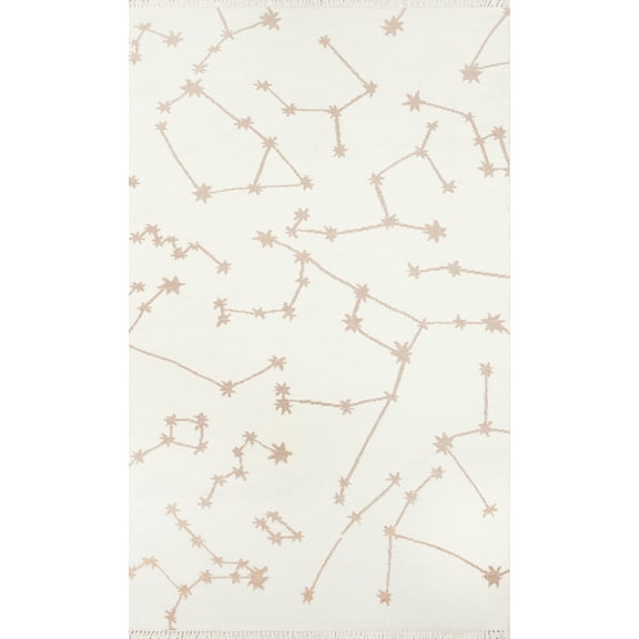 Novogratz Jem Area Rug, Ivory, 5' X 7'6"
