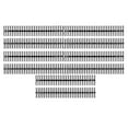 thumbnail image 2 of Plastic Binding Spines 30 Rings Comb Binder for A4 B5 A5 Paper 150 Sheets Capacity, 2 of 7
