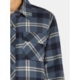 thumbnail image 3 of George Men's & Big Men's Fleece Lined Flannel Shirt Jacket, Sizes S-3XL, 3 of 4