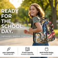 thumbnail image 6 of SCRAWLGOD Independence Day American Flag Wolf Tree Print Casual Backpack for Girls Boys, Lightweight Laptop Daypack for Daily Use Travel Work School, Classic Casual Basic Unisex Style, 6 of 6