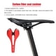 thumbnail image 3 of Soidarity Asiento de bicicleta de carretera Kocevlo, asiento ovalado de cuero para mujeres y hombres, asientos de almohadilla de moda para niños, cojín Ciclismo Rojo Soidarity  OD024297-03, 3 of 6