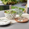 thumbnail image 4 of Better Homes & Gardens Bol à salade en mélamine en bambou bleu ou vert de 9,8 pouces avec couvercle 4 pièces, 4 of 8