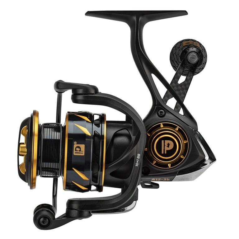 ProFISHiency A12-3kBG A12-Magnesium 3000 Spinning Reel,Blk/Gold,11