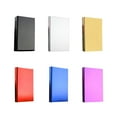 thumbnail image 3 of Cigarette Case Holder Aluminum Alloy Hard Flip Open Extra Slim Cigarette Storage Container Box, 3 of 10