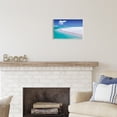 thumbnail image 2 of Stupell Industries Tropical Beach Shoreline Coastal Photography Unframed Art Print Wall Art, 2 of 6