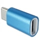 thumbnail image 2 of 2X Bloqueador de Datos USB C, Bloqueador de Datos USB C A C, Bloquea la Transferencia de Datos, el Robo de Datos para una Carga Segura, Color Azul., 2 of 5