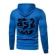 thumbnail image 3 of WILLBEST Sudaderas para Hombre, Otoño e Invierno, Abrigo Cálido para Tiempo Libre, Estampado Deportivo De Lunares, Cremallera, Bolsillo, Capucha, Cálido, Suéter con Bolsillo Superior XXGrande, 3 of 3