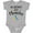 AC-Heather Grey, variant on Inktastic No Mistakes, Just Miracles Down Syndrome Awareness Boys or Girls Baby Bodysuit