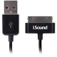 thumbnail image 1 of Brand New ISOUND ISOUND-1662 Charge and Sync 30-Pin Cable, 3ft (Black), 1 of 1
