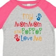 thumbnail image 4 of Inktastic Mommom and Poppop Love Me Boys or Girls Toddler T-Shirt, 4 of 5