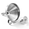 thumbnail image 2 of Embudo de especias de acero inoxidable con asa para tarros de especias - Utensilios de cocina de grado profesional, 2 of 2
