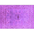 thumbnail image 1 of Ahgly Company Indoor Rectangle Oriental Purple Traditional Area Rugs, 5' x 7', 1 of 4