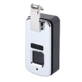 thumbnail image 3 of Cerradura de huella digital Cerradura eléctrica inteligente pequeña Bolsa incorporada Maleta de equipaje Cerradura de aleación de aluminio de viaje 3.7V Blanco, 3 of 9