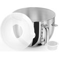 thumbnail image 1 of Bol Mélangeur en Acier Inoxydable 7QT Compatible avec Batteurs sur Socle Kitchenaid, Bol de Remplacement Kitchenaid pour Batteur sur Socle 7QT avec Poignée et Couvercle, 1 of 6