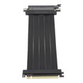 thumbnail image 1 of PCIE 4.0 X16 Riser Cable, PCIE 4.0 X16 Extender Gold Plated Contact 26GB/s  For Desktop, 1 of 8