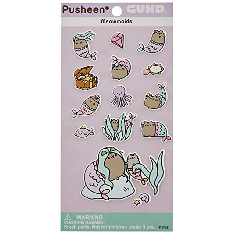 Pusheen and Stormy Puffy Sticker Sheet, 13-Piece