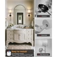 thumbnail image 5 of Battery Operated Wall Sconce Set of 2, 13000mAh Rechargeable Wall Sconces Battery Operated Light Dimmable Battery Powered Wall Lights with Remote for Bedroom, Living Room, Home Decor, 5 of 8
