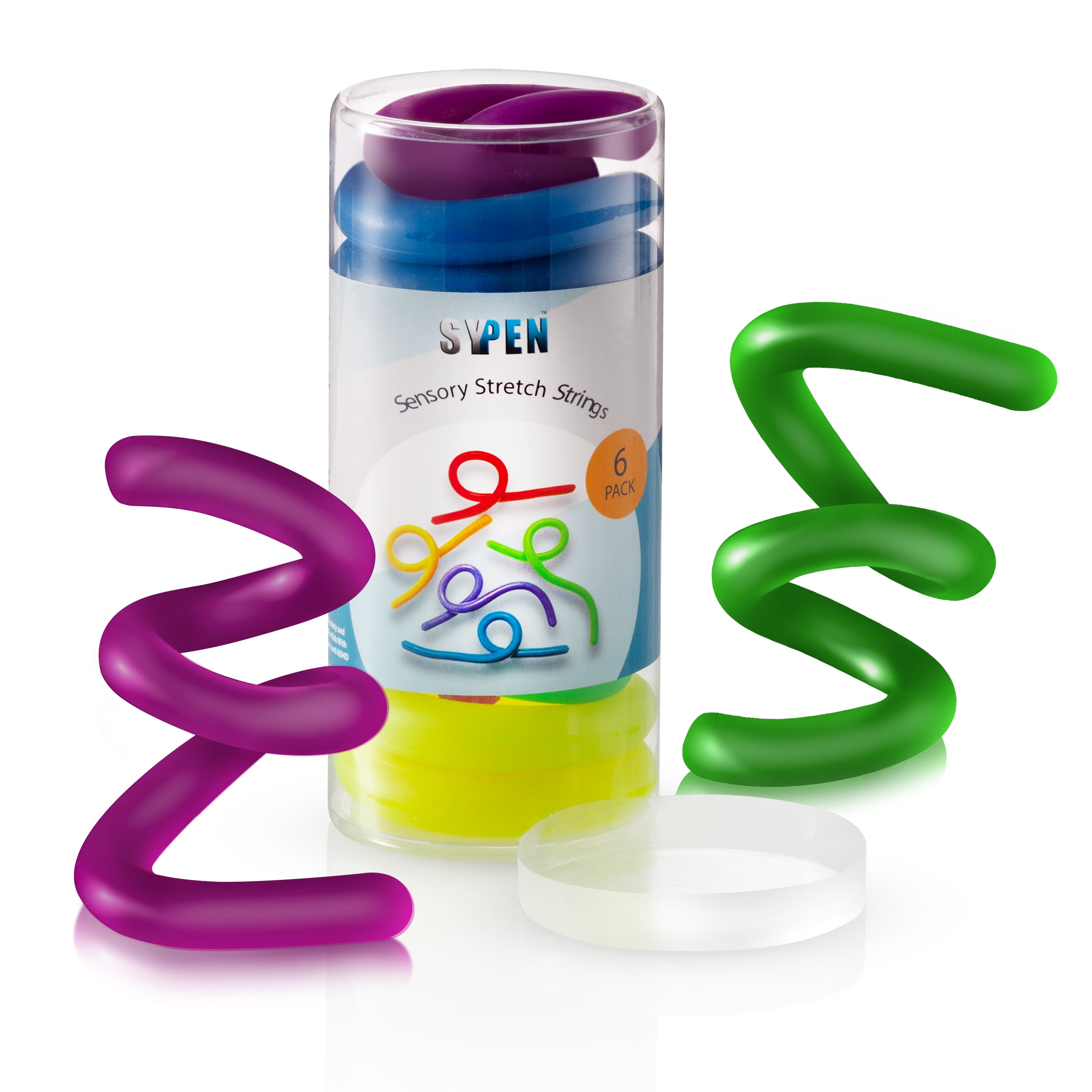 New Stretchy String Fidget Toy Autism ADHD Sensory Anti Stress Anxiety Relief 6T 