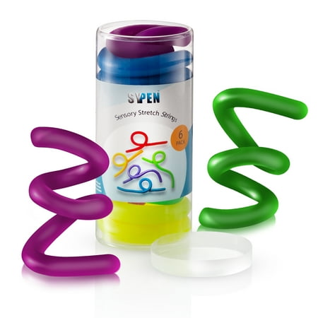 Sensory Strechy String Fidget Toys -6 Pack - 10