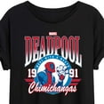 thumbnail image 3 of Marvel Deadpool - Athletic - Women's Oversized Graphic T-Shirt, 3 of 5