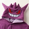 thumbnail image 4 of Pijama de una pieza para niños, traje de cuerpo completo de Charizard, Gengar, Kigurumi, Umbreon, Eevee, disfraz de Cosplay de Halloween para niñas, 4 of 6