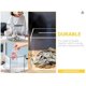 thumbnail image 5 of Caja de ahorro de dinero de acrílico transparente para ahorro de efectivo, banco para adultos que no se puede abrir para dinero real, banco de monedas, tarro de cambio transparente, 12*12CM, 5 of 5