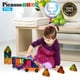 thumbnail image 2 of Set de creatividad Building Blocks PicassoTiles PT82, color transparente, 2 of 9