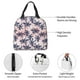 thumbnail image 4 of Fotbe Tropics Palm Trees Bolsa Térmica con Estampado y Forro de Aluminio Grueso Bolsa de Almuerzo con Bolsillo Frontal para Hombres y Mujeres, Ideal para Trabajo, Escuela, 4 of 8